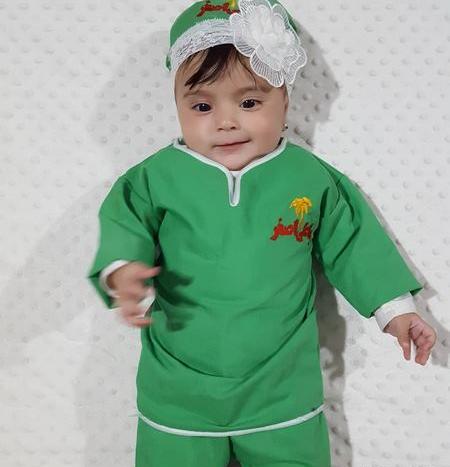 عکس لباس محرمی برای نوزاد دختر