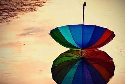 عکسهای دونفره عاشقانه زیر بارون