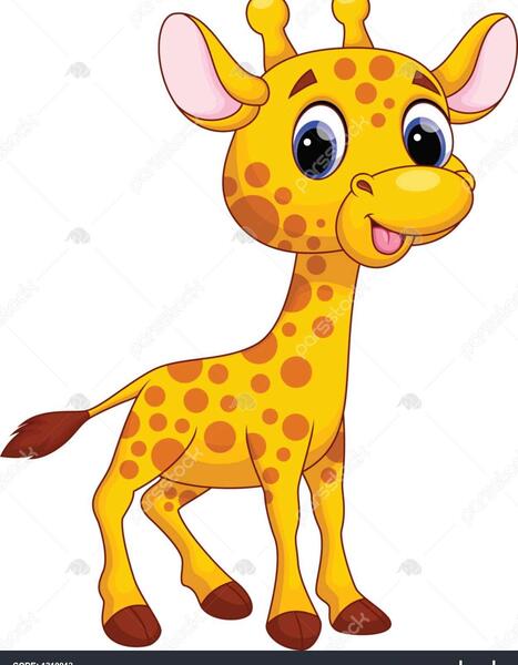 عکس فانتزی زرافه