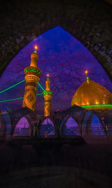 عکس زیبا حرم حضرت ابوالفضل