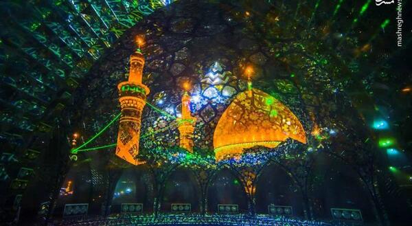 عکس زیبا حرم حضرت ابوالفضل
