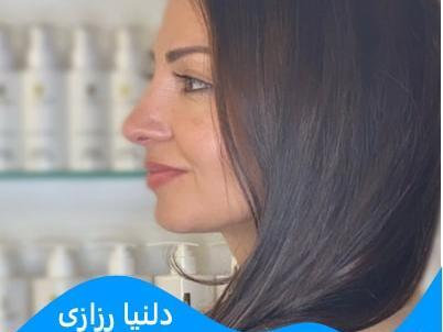 عکس عروسی دلنیا رزازی