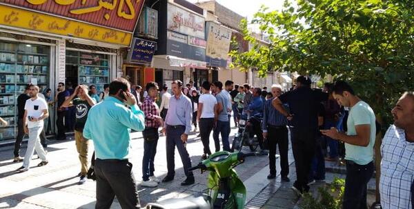 عکس قدیمی چهارراه زند شیراز