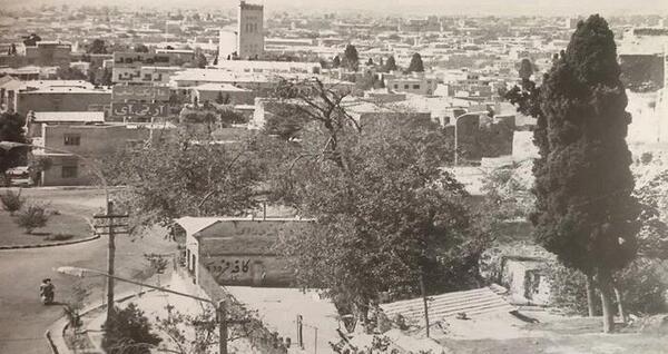 عکس قدیمی چهارراه زند شیراز