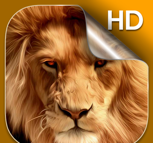 عکس پس زمینه شیر وحشی
