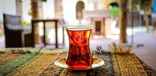 عکس چای گرم
