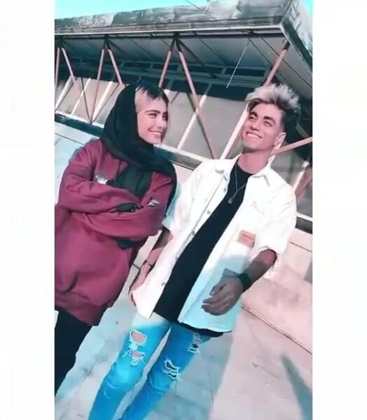 عکس دونفره ارسلان و دیانا