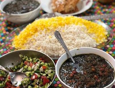 عکس های خورش قورمه سبزی