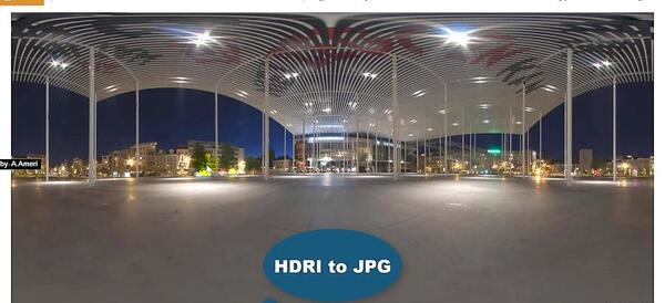 عکس hdri شهر