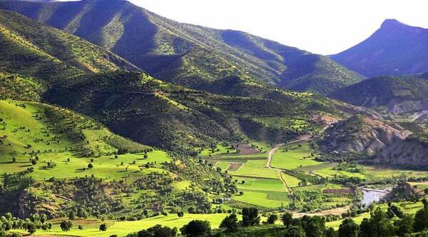 عکس طبیعت زیبای مریوان