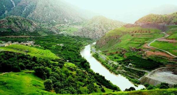 عکس طبیعت زیبای مریوان