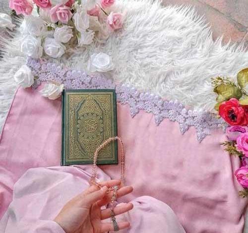 قرآن کریم عکس قرآن و گل