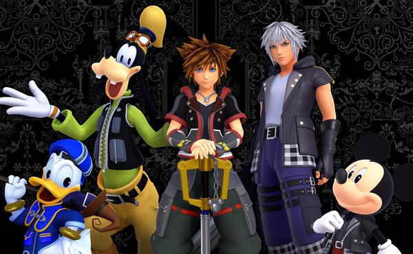 عکس بازی kingdom hearts