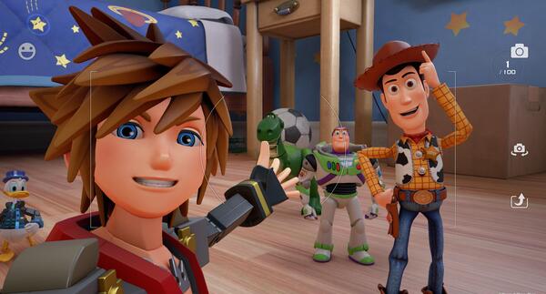عکس بازی kingdom hearts