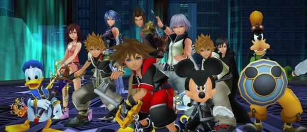 عکس بازی kingdom hearts