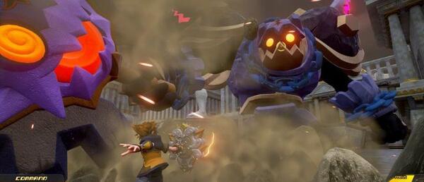 عکس بازی kingdom hearts