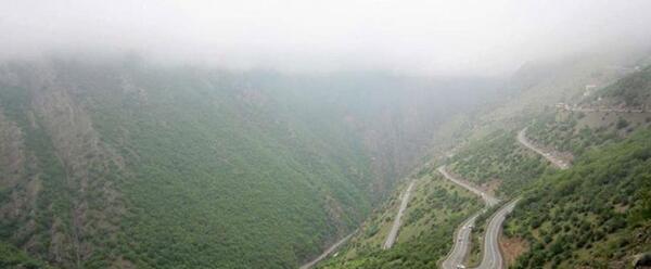 عکس جاهای دیدنی جاده چالوس