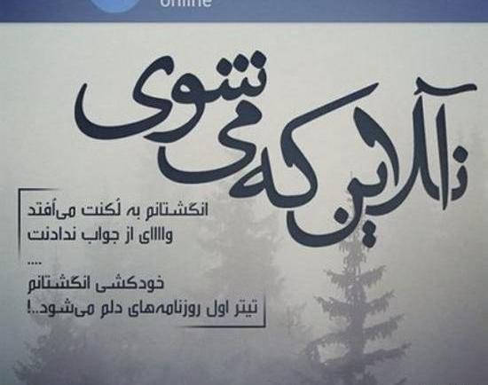 عکس متن دار شکست عشقی