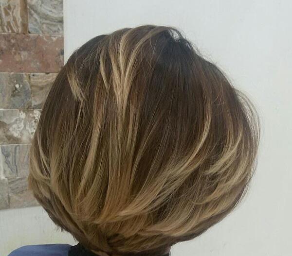 عکس از کوتاهی مو زنانه
