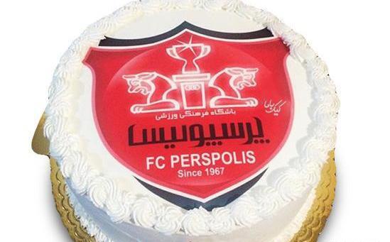 عکس کیک تولد پسرانه لاکچری پرسپولیس