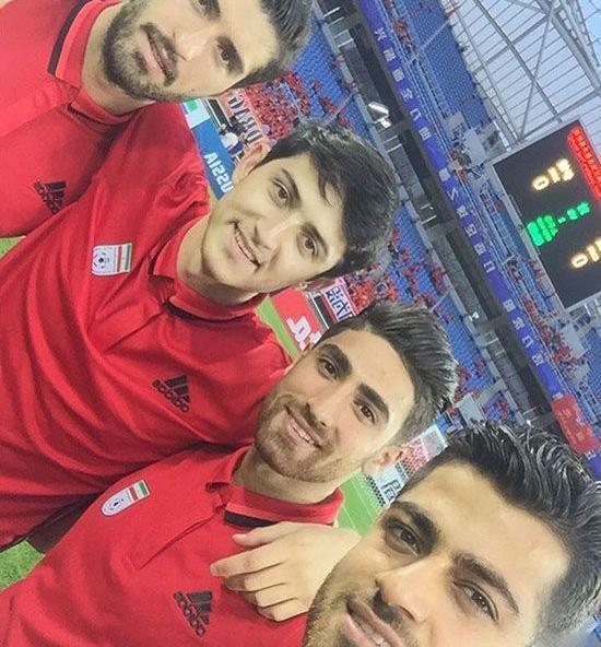 عکس دوست دختر فوتبالیست های ایرانی
