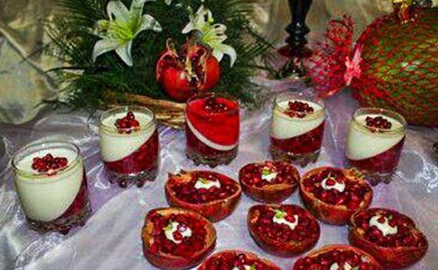 عکس ظرف شب یلدا