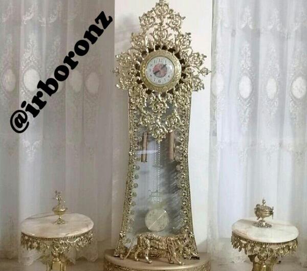 عکس ساعت قدی سه پایه