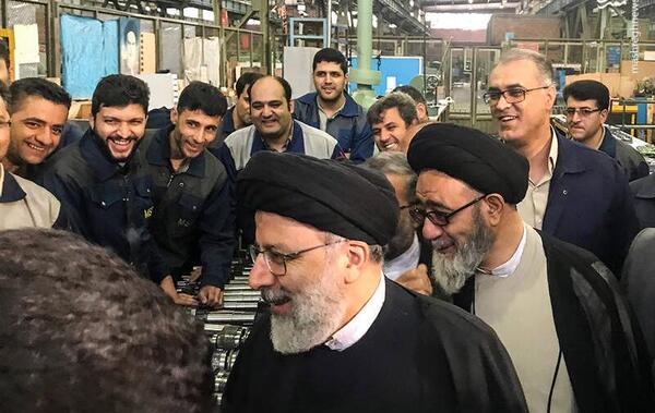 عکس رئیسی تبریز