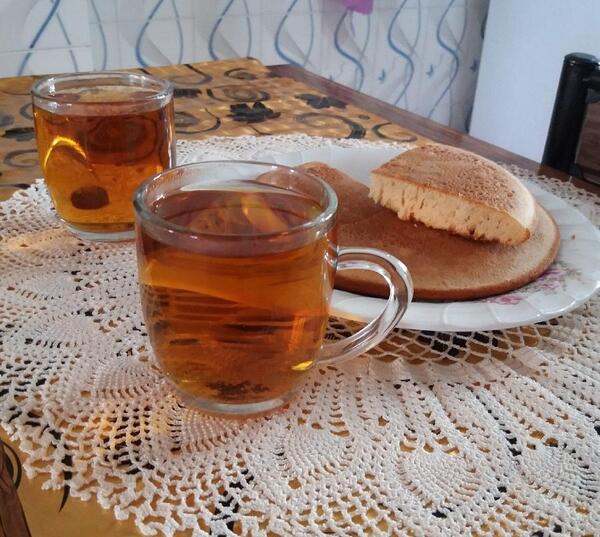 عکس چای و صبحانه