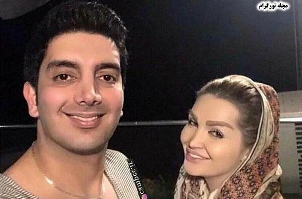 عکس دوست دختر فرزاد فرزین