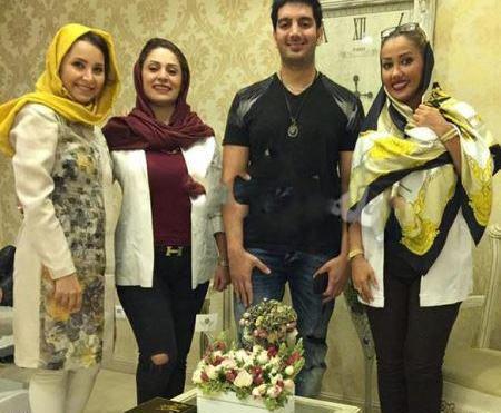 عکس دوست دختر فرزاد فرزین