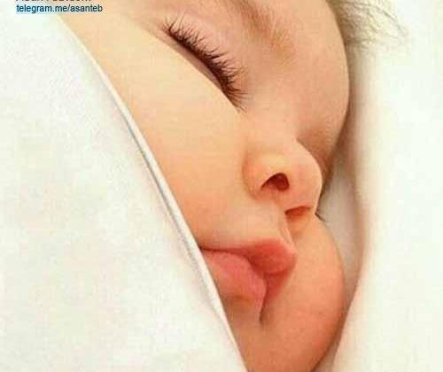 عکس بچه لپ دار