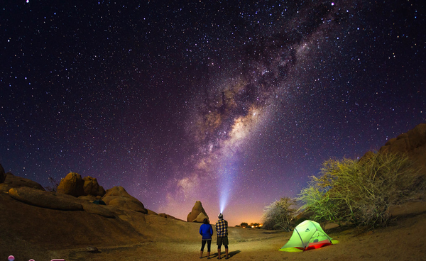 عکس شب در طبیعت