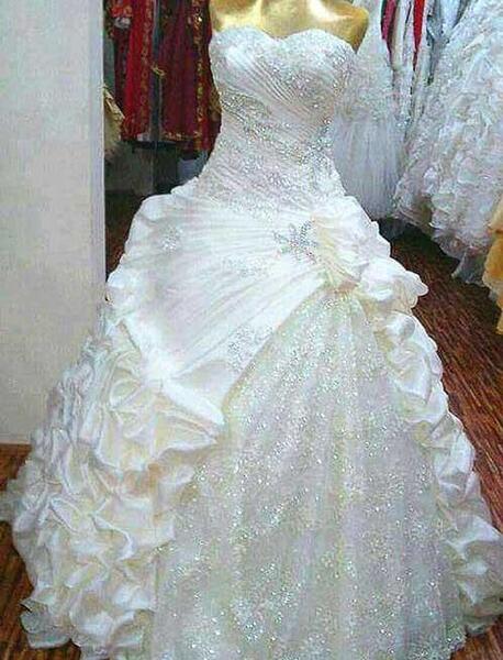 عکس لباس عروس سفید جدید