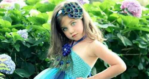 عکس لباس طاووسی