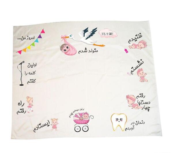 عکس غلتیدن نوزاد