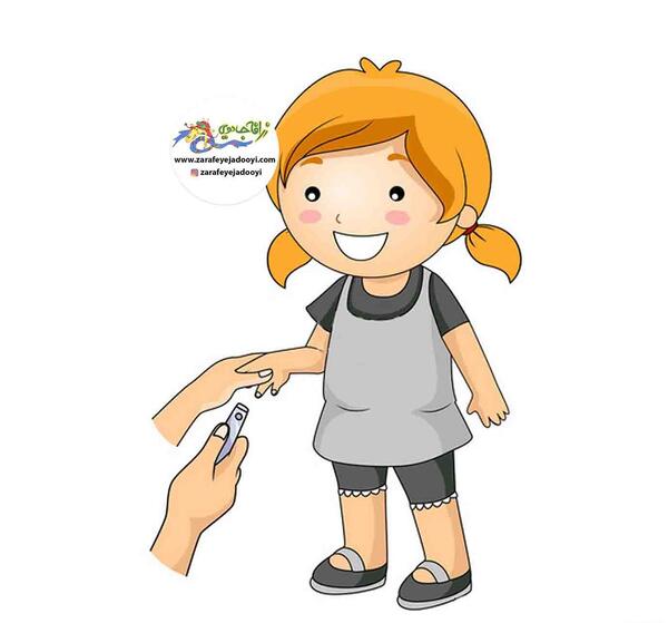 عکس ناخن گرفتن