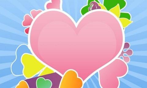 عکس قلب رنگی و زیبا
