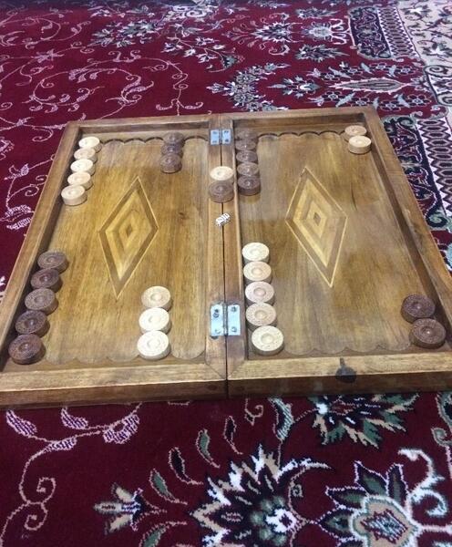 عکس بازی تخته نرد