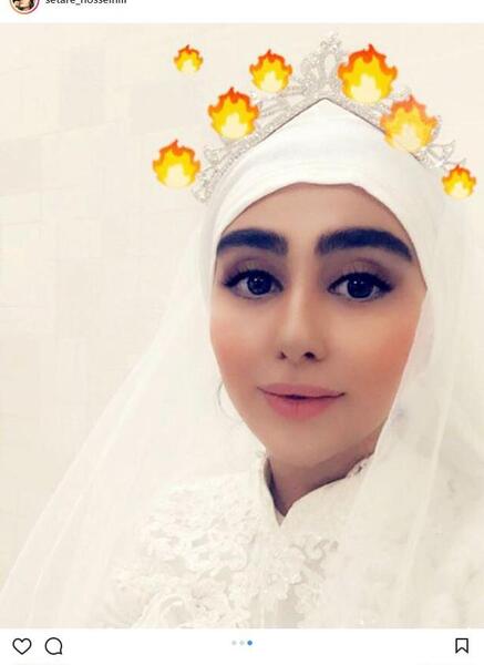 عکس لباس عروس فرشته حسینی