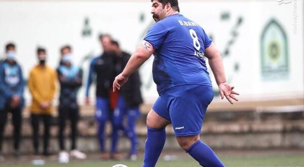 عکس فوتبال بهنام بانی