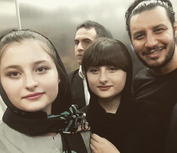 عکس سارا و نیکا با شوهر