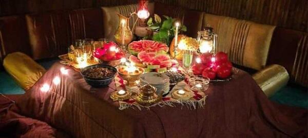 عکس نوشته فوت مادر شب یلدا