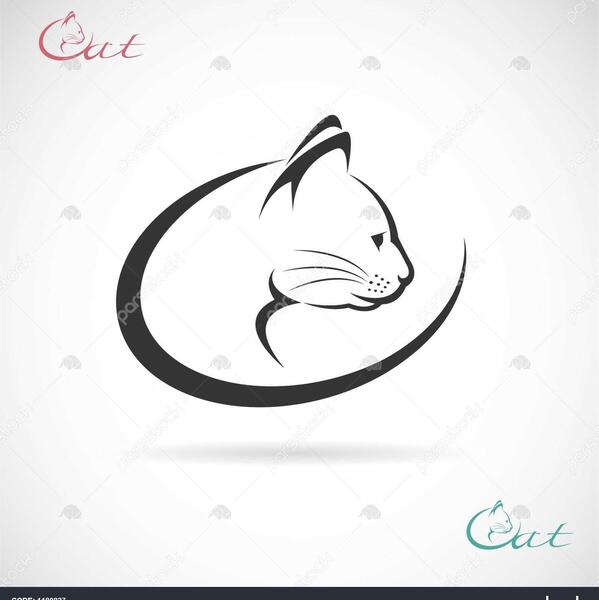 عکس گربه طراحی