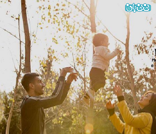 عکس تولد دختر حسین ماهینی