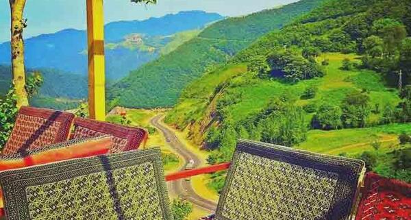 عکس طبیعت گردنه حیران