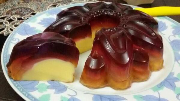عکس ژله کارامل