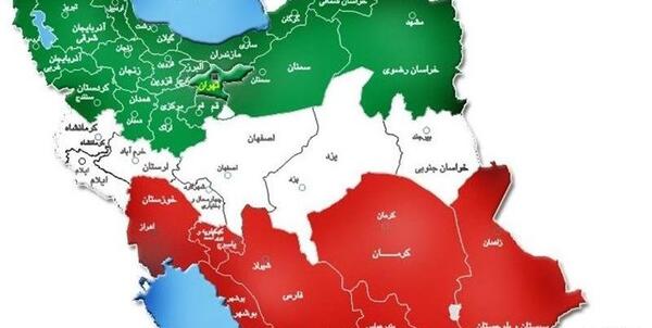 عکس زیبا از نقشه ایران