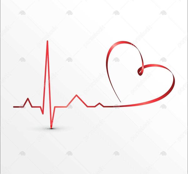عکس زیبای ضربان قلب