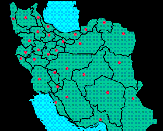 عکس متحرک نقشه ایران